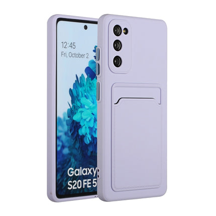 Card Slot Design Shockproof TPU Protective, For Samsung Galaxy S20 FE, For Samsung Galaxy S21 5G