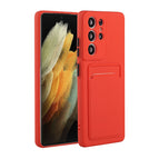For Samsung Galaxy S21 Ultra 5G / Red