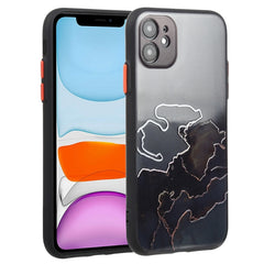 Funda protectora de TPU con estilo de pintura de tinta, para iPhone 11, para iPhone 11 Pro, para iPhone 11 Pro Max, para iPhone 12 mini, para iPhone 12