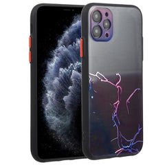 Funda protectora de TPU con estilo de pintura de tinta, para iPhone 11, para iPhone 11 Pro, para iPhone 11 Pro Max, para iPhone 12 mini, para iPhone 12