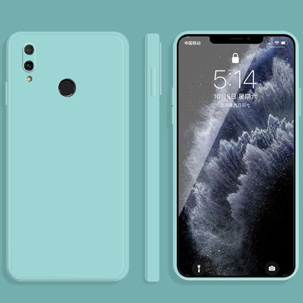 Solid Color Imitation Liquid Silicone Straight Edge Dropproof Full Coverage Protective Case, For Huawei Enjoy 9 Plus, For Huawei Enjoy 10e