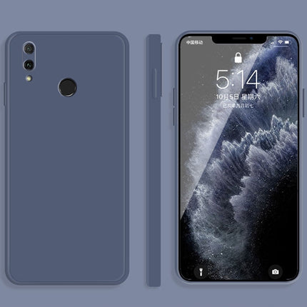 Solid Color Imitation Liquid Silicone Straight Edge Dropproof Full Coverage Protective Case, For Huawei Enjoy 9 Plus, For Huawei Enjoy 10e