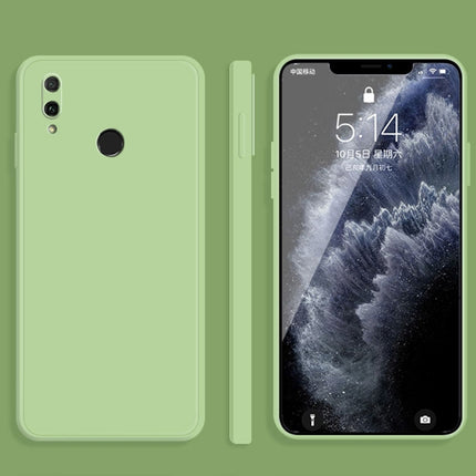 Solid Color Imitation Liquid Silicone Straight Edge Dropproof Full Coverage Protective Case, For Huawei Enjoy 9 Plus, For Huawei Enjoy 10e