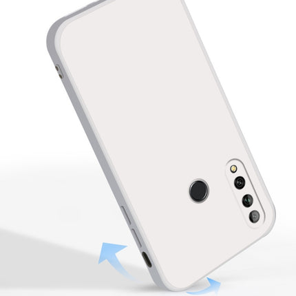 Solid Color Imitation Liquid Silicone Straight Edge Dropproof Full Coverage Protective Case, For Huawei Enjoy 10 Plus, For Huawei Enjoy 10s