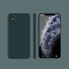 For iPhone X / XS / Dunkelgrün
