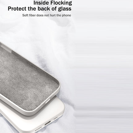 Solid Color Imitation Liquid Silicone Straight Edge Dropproof Full Coverage Protective Case, For iPhone XS Max, For iPhone 11