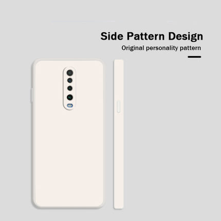 Solid Color Imitation Liquid Silicone Straight Edge Dropproof Full Coverage Protective Case, For Xiaomi Redmi K30, For Xiaomi Redmi K30 Pro