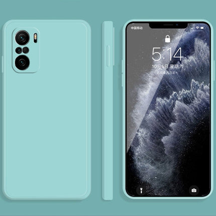 Solid Color Imitation Liquid Silicone Straight Edge Dropproof Full Coverage Protective Case, For Xiaomi Redmi K40, For Xiaomi Redmi K40 Pro