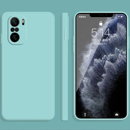 Solid Color Imitation Liquid Silicone Straight Edge Dropproof Full Coverage Protective Case, For Xiaomi Redmi K40, For Xiaomi Redmi K40 Pro