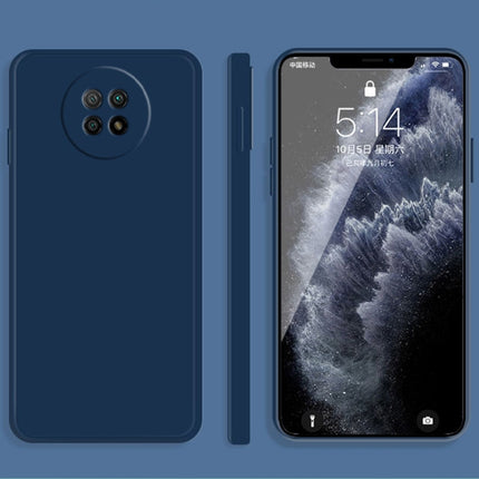 Solid Color Imitation Liquid Silicone Straight Edge Dropproof Full Coverage Protective Case, For Xiaomi Redmi Note 9 5G, For Xiaomi Redmi Note 9 Pro