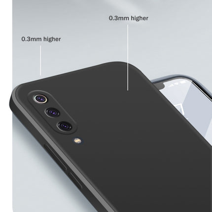 Solid Color Imitation Liquid Silicone Straight Edge Dropproof Full Coverage Protective Case, For Xiaomi Mi 9, For Xiaomi Mi 10, For Xiaomi Mi 9 / 9 SE