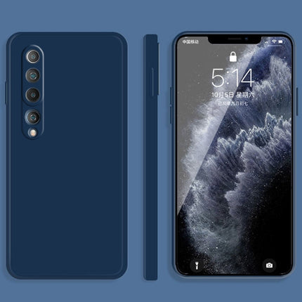 Solid Color Imitation Liquid Silicone Straight Edge Dropproof Full Coverage Protective Case, For Xiaomi Mi 9, For Xiaomi Mi 10, For Xiaomi Mi 9 / 9 SE