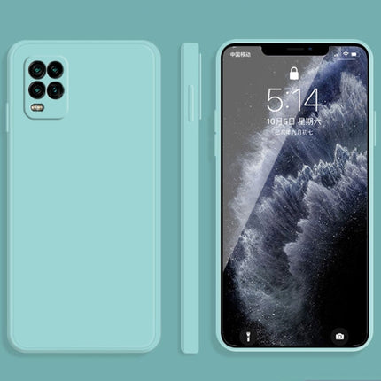 Solid Color Imitation Liquid Silicone Straight Edge Dropproof Full Coverage Protective Case, For Xiaomi Mi 10 Youth, For Xiaomi Mi 10 Ultra