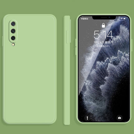 Solid Color Imitation Liquid Silicone Straight Edge Dropproof Full Coverage Protective Case, For Xiaomi Mi 11, For Xiaomi CC9, For Xiaomi Poco M3