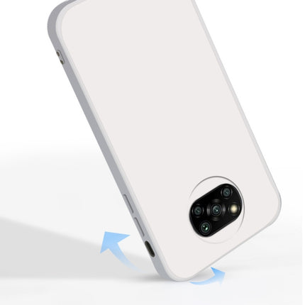 Solid Color Imitation Liquid Silicone Straight Edge Dropproof Full Coverage Protective Case, For Xiaomi Poco X3 NFC / Poco X3 Pro, For Xiaomi Redmi K20