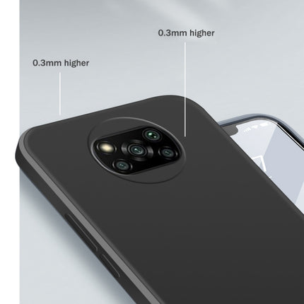 Solid Color Imitation Liquid Silicone Straight Edge Dropproof Full Coverage Protective Case, For Xiaomi Poco X3 NFC / Poco X3 Pro, For Xiaomi Redmi K20