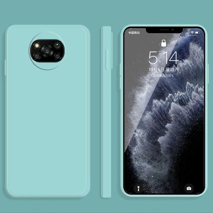 Solid Color Imitation Liquid Silicone Straight Edge Dropproof Full Coverage Protective Case, For Xiaomi Poco X3 NFC / Poco X3 Pro, For Xiaomi Redmi K20