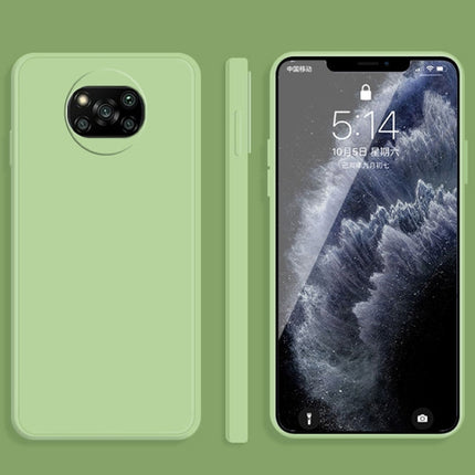 Solid Color Imitation Liquid Silicone Straight Edge Dropproof Full Coverage Protective Case, For Xiaomi Poco X3 NFC / Poco X3 Pro, For Xiaomi Redmi K20