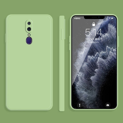 Solid Color Imitation Liquid Silicone Straight Edge Dropproof Full Coverage Protective Case, For OPPO A9 / A9X / F11, For OPPO A92s