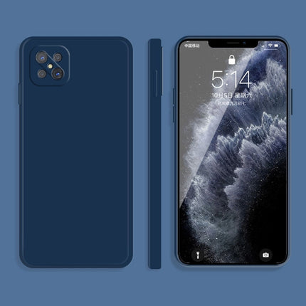 Solid Color Imitation Liquid Silicone Straight Edge Dropproof Full Coverage Protective Case, For OPPO A9 / A9X / F11, For OPPO A92s