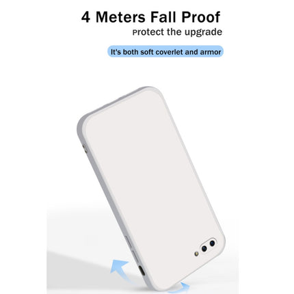 Solid Color Imitation Liquid Silicone Straight Edge Dropproof Full Coverage Protective Case, For OPPO A5 / A3s, For OPPO Find X3