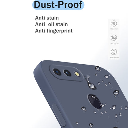 Solid Color Imitation Liquid Silicone Straight Edge Dropproof Full Coverage Protective Case, For OPPO R15, For OPPO Reno3