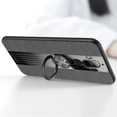 XINLI Stitching Cloth Textue Shockproof TPU Protective Case with Ring Holder, For Huawei Mate 8, For Huawei Mate 9, For Huawei Mate 10, For Huawei Mate 10 Pro