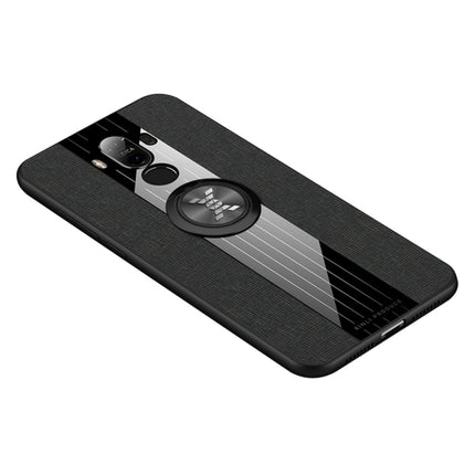 XINLI Stitching Cloth Textue Shockproof TPU Protective Case with Ring Holder, For Huawei Mate 8, For Huawei Mate 9, For Huawei Mate 10, For Huawei Mate 10 Pro, For Huawei Mate 20