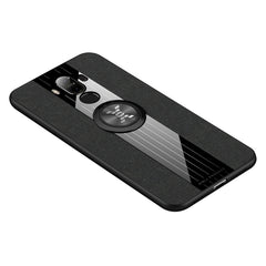 XINLI Stitching Cloth Textue Shockproof TPU Protective Case with Ring Holder, For Huawei Mate 8, For Huawei Mate 9, For Huawei Mate 10, For Huawei Mate 10 Pro, For Huawei Mate 20