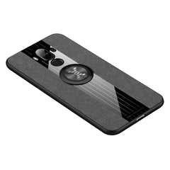 XINLI Stitching Cloth Textue Shockproof TPU Protective Case with Ring Holder, For Huawei Mate 8, For Huawei Mate 9, For Huawei Mate 10, For Huawei Mate 10 Pro