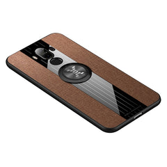 XINLI Stitching Cloth Textue Shockproof TPU Protective Case with Ring Holder, For Huawei Mate 8, For Huawei Mate 9, For Huawei Mate 10, For Huawei Mate 10 Pro, For Huawei Mate 20
