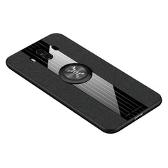 XINLI Stitching Cloth Textue Shockproof TPU Protective Case with Ring Holder, For Huawei Mate 8, For Huawei Mate 9, For Huawei Mate 10, For Huawei Mate 10 Pro, For Huawei Mate 20