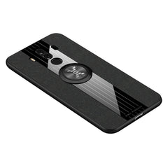 XINLI Stitching Cloth Textue Shockproof TPU Protective Case with Ring Holder, For Huawei Mate 8, For Huawei Mate 9, For Huawei Mate 10, For Huawei Mate 10 Pro, For Huawei Mate 20