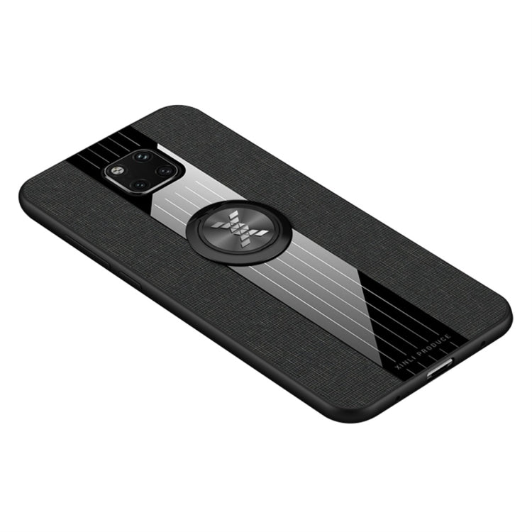 XINLI Stitching Cloth Textue Shockproof TPU Protective Case with Ring Holder, For Huawei Mate 20 Pro, For Huawei Mate 20 X, For Huawei Mate 30, For Huawei nova 2s