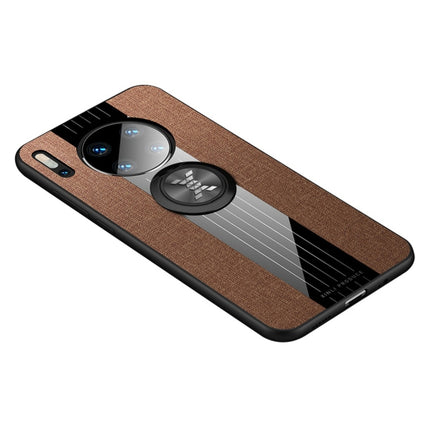 XINLI Stitching Cloth Textue Shockproof TPU Protective Case with Ring Holder, For Huawei Mate 20 Pro, For Huawei Mate 20 X, For Huawei Mate 30, For Huawei nova 2s, For Huawei nova 3e