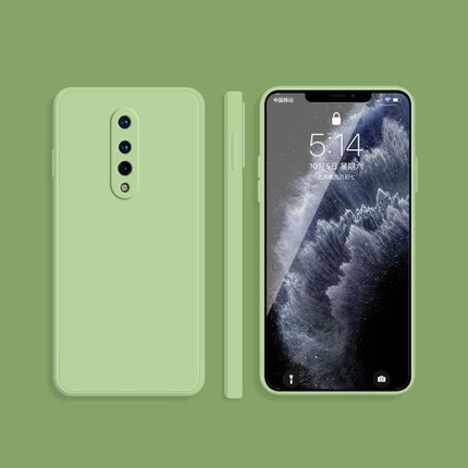 Solid Color Imitation Liquid Silicone Straight Edge Dropproof Full Coverage Protective Case, For OnePlus 8, For OnePlus 8 Pro