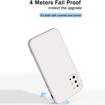 Solid Color Imitation Liquid Silicone Straight Edge Dropproof Full Coverage Protective Case, For OnePlus 8T, For OnePlus 9