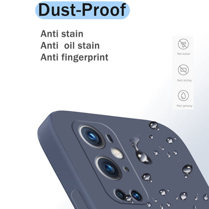 Solid Color Imitation Liquid Silicone Straight Edge Dropproof Full Coverage Protective Case, For OnePlus 9 Pro