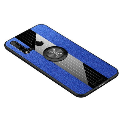 XINLI Stitching Cloth Textue Shockproof TPU Protective Case with Ring Holder, For Huawei nova 5i, For Huawei nova 5i Pro, For Huawei P20, For Huawei P20 lite
