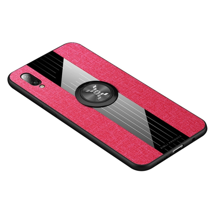 XINLI Stitching Cloth Textue Shockproof TPU Protective Case with Ring Holder, For Huawei P20 lite, For Huawei P20 Pro, For Huawei P30, For Huawei P30 Lite