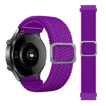 Adjustable Nylon Braided Elasticity Replacement Strap Watchband, For Samsung Galaxy Watch Active