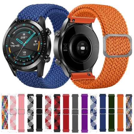 Adjustable Nylon Braided Elasticity Replacement Strap Watchband, For Samsung Galaxy Watch Active