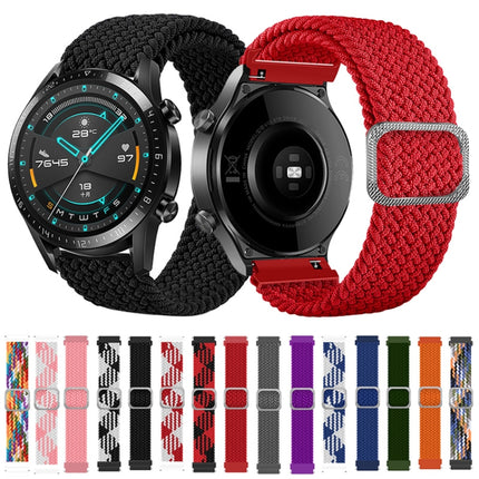 Adjustable Nylon Braided Elasticity Replacement Strap Watchband, For Samsung Galaxy Watch Active2 40mm