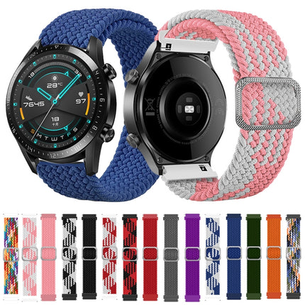 Adjustable Nylon Braided Elasticity Replacement Strap Watchband, For Samsung Galaxy Watch Active2 44mm