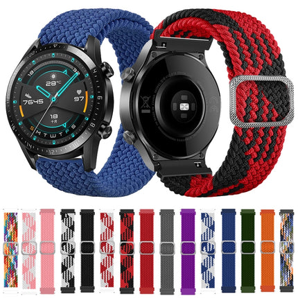Adjustable Nylon Braided Elasticity Replacement Strap Watchband, For Samsung Galaxy Watch 3 41mm