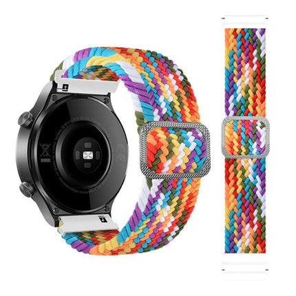 Universal Adjustable Nylon Braided Elasticity Replacement Strap Watchband, 20mm