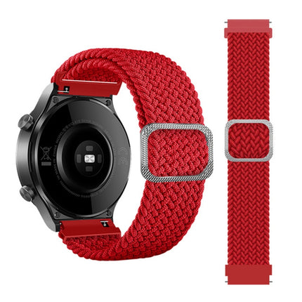Universal Adjustable Nylon Braided Elasticity Replacement Strap Watchband, 20mm