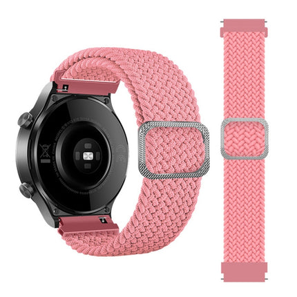 Universal Adjustable Nylon Braided Elasticity Replacement Strap Watchband, 22mm