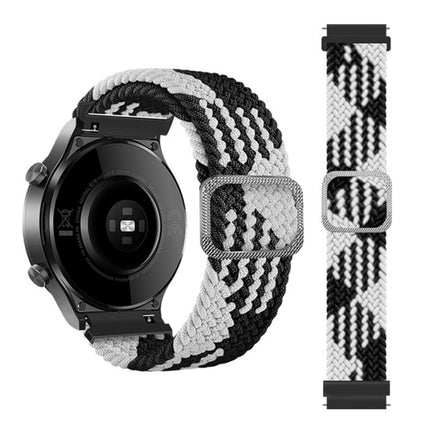 Universal Adjustable Nylon Braided Elasticity Replacement Strap Watchband, 22mm