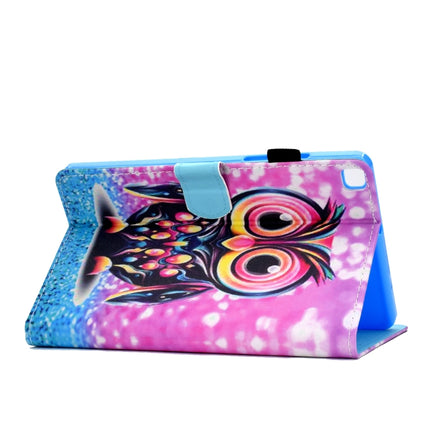 Coloured Drawing Stitching Horizontal Flip Leather Case with Holder & Card Slot, For Samsung Galaxy Tab A7 Lite 8.7 (2021) T220